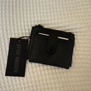Steve Madden Black Wallet